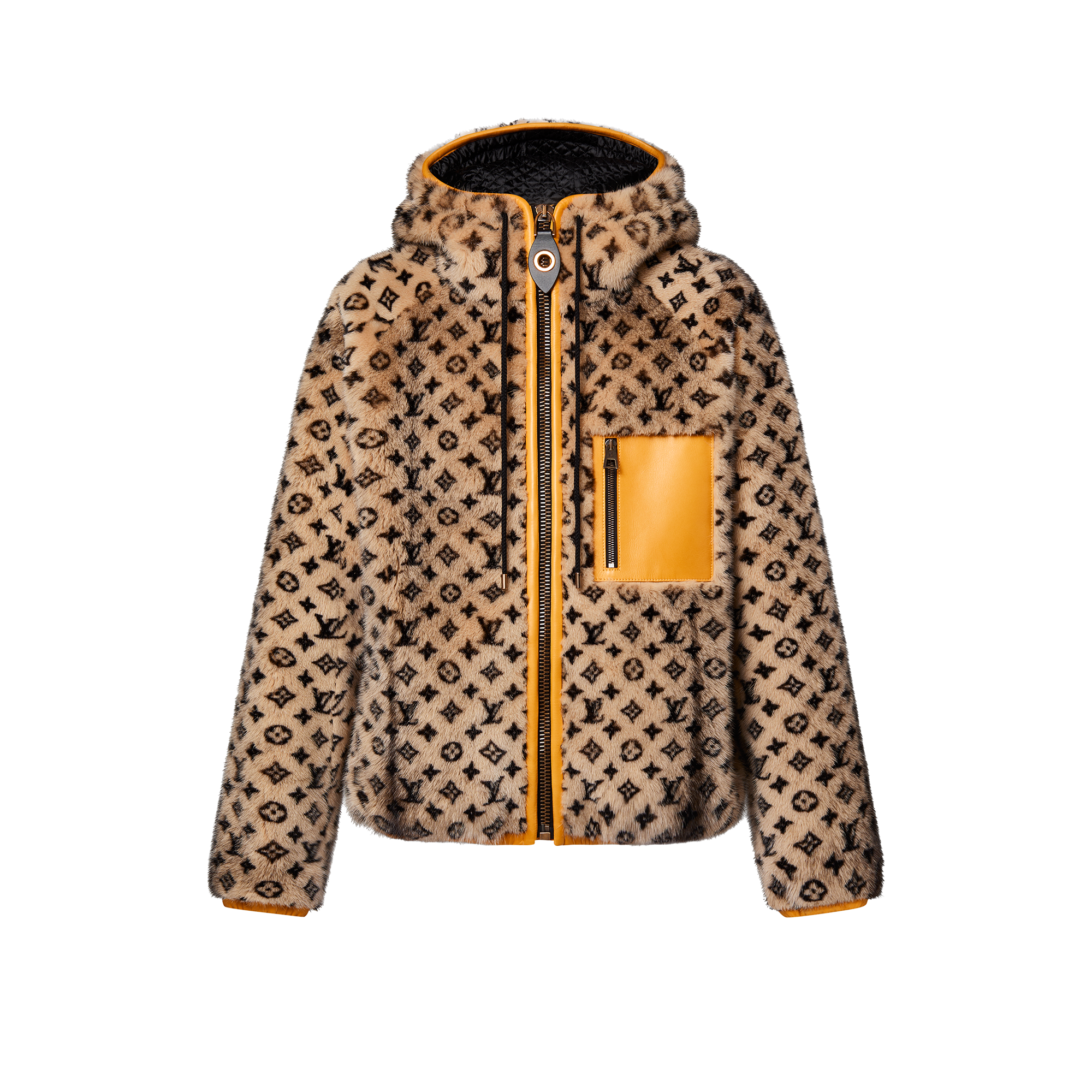 ヨチン　LOUIS VUITTON ファー襟ジャケット36 モノグラム パッファージャケット ｜ルイ・ヴィトン 公式サイト - 1AIOZD
